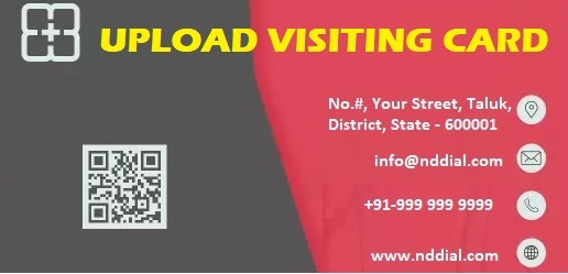 Upload Visiting Card